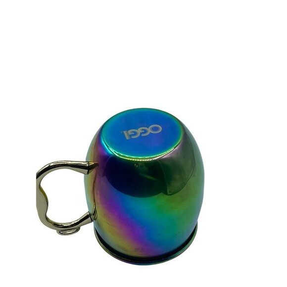 Oggi Moscow Mule Iridescent Copper Cup Mug - Picture 3 of 5
